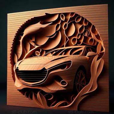 3D мадэль Mazda3 (STL)